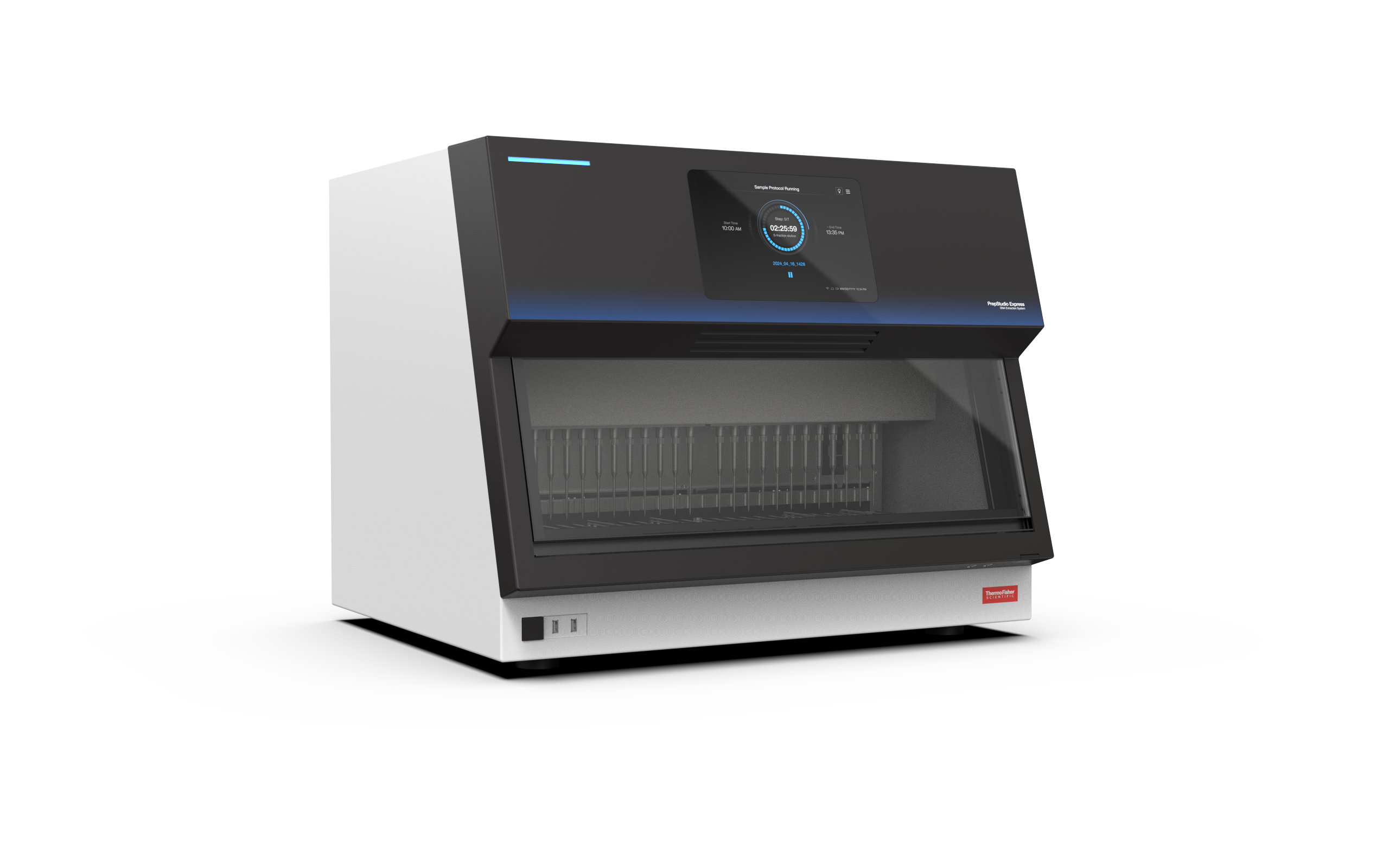 Compatible PrepStudio Express instrument; extraction kit not shown