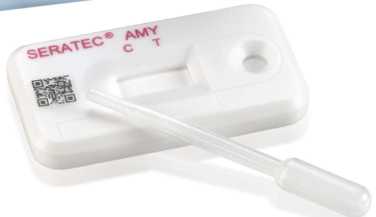 SERATEC AmylaseTest — выявление слюны — репрезентативное фото производителя